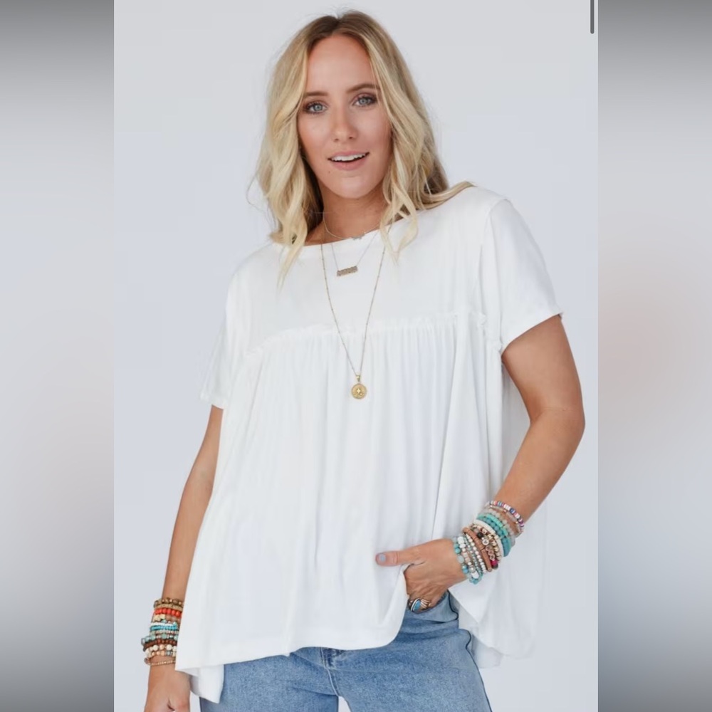Threebirdsnest babydoll Top Brand new